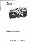 Leica 2 f manual. Camera Instructions.